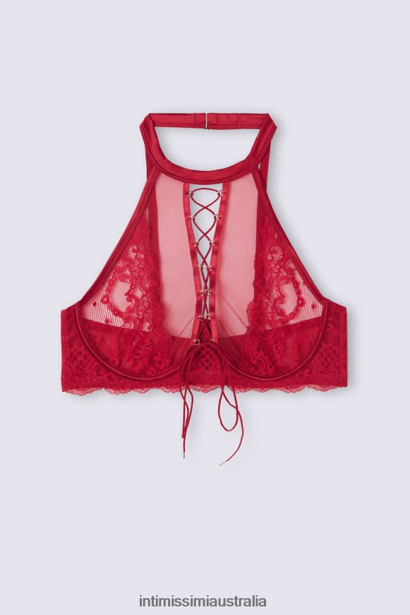 Intimissimi Women 9888-Sealing Wax Red Underwear 0RJT48478 Sinful Fantasies Bra Top