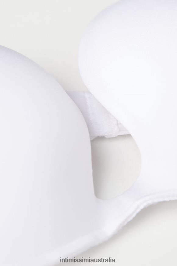 Intimissimi Women 001-White Underwear 0RJT48491 Monica Ultralight Microfibre Push-Up Bra