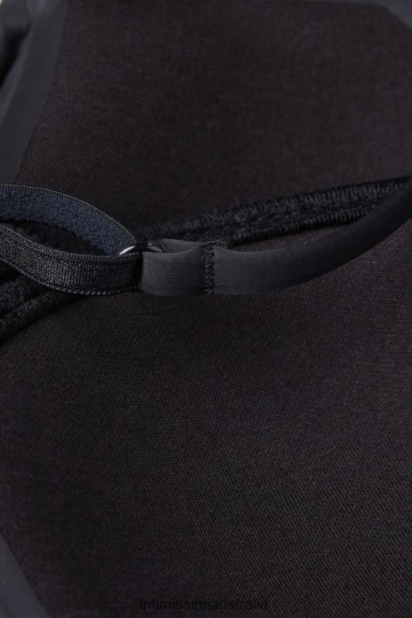 Intimissimi Women 019-Black Underwear 0RJT48490 Bellissima Ultralight Microfibre Push-Up Bra