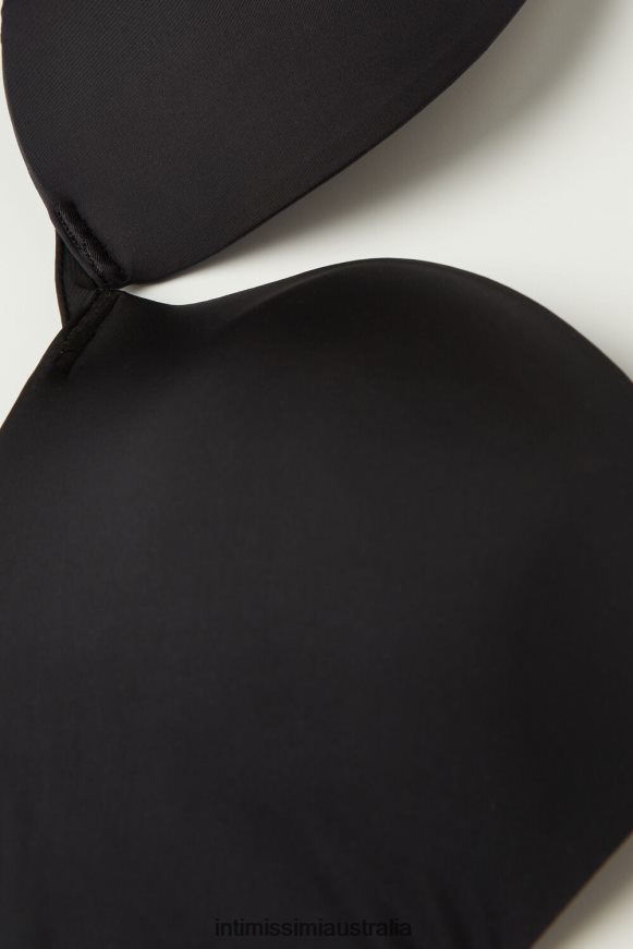 Intimissimi Women 019-Black Underwear 0RJT48550 Ultralight Microfibre Silvia Push-Up Bra
