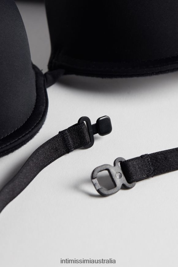 Intimissimi Women 019-Black Underwear 0RJT48830 Silvia Multifunction Push-up Bra in Microfibre