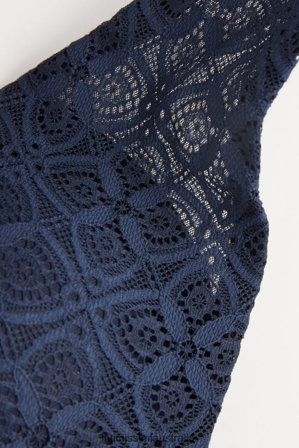 Intimissimi Women 1467-Intense Blue Underwear 0RJT48612 Silvia Lace Push-Up Bra