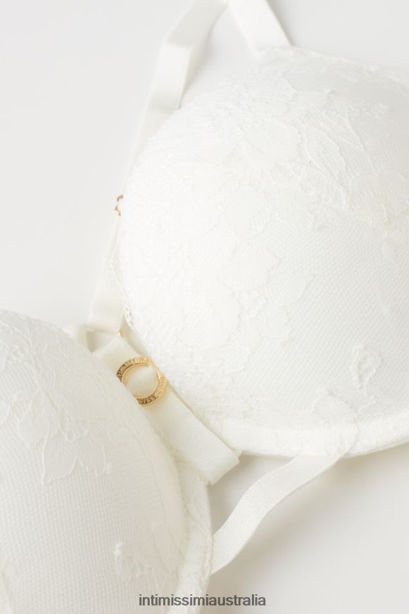 Intimissimi Women 2127-Powder White Underwear 0RJT48601 Elettra Fearless Femininity Super Push-Up Bra