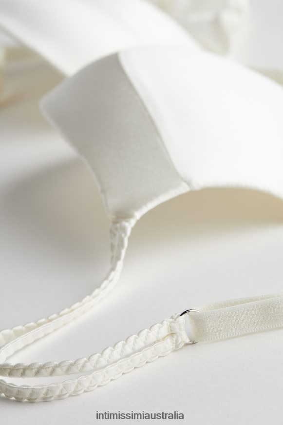 Intimissimi Women 2127-Powder White Underwear 0RJT48793 Mia Silk Super Push-Up Bra