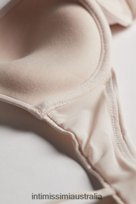 Intimissimi Women 2280-Pink Silk Underwear 0RJT48815 Simona Microfibre Super Push-Up Bra