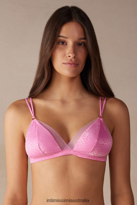 Intimissimi Women 207J-Candy Pink Underwear 0RJT48564 Cool Minimal Emma Triangle Bra