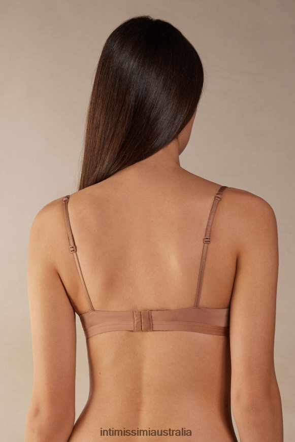 Intimissimi Women 417I-Medium Beige Underwear 0RJT48483 Tiziana Ultralight Microfibre Triangle Bra