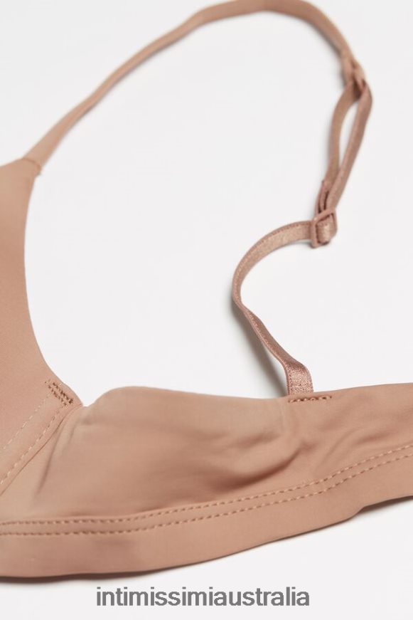 Intimissimi Women 417I-Medium Beige Underwear 0RJT48772 Tiziana Microfibre Triangle Bra