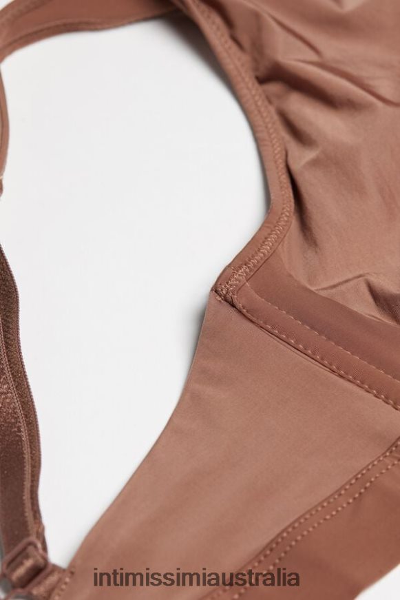 Intimissimi Women 502I-Dark Beige Underwear 0RJT48771 Lara Ultralight Microfibre Triangle Bra