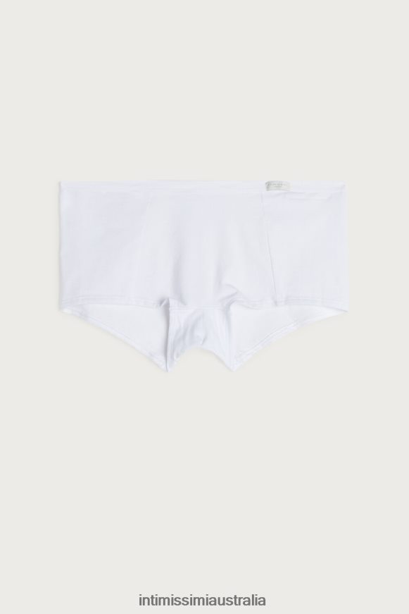 Intimissimi Women 001-White Underwear 0RJT481199 Natural Cotton Short Panties