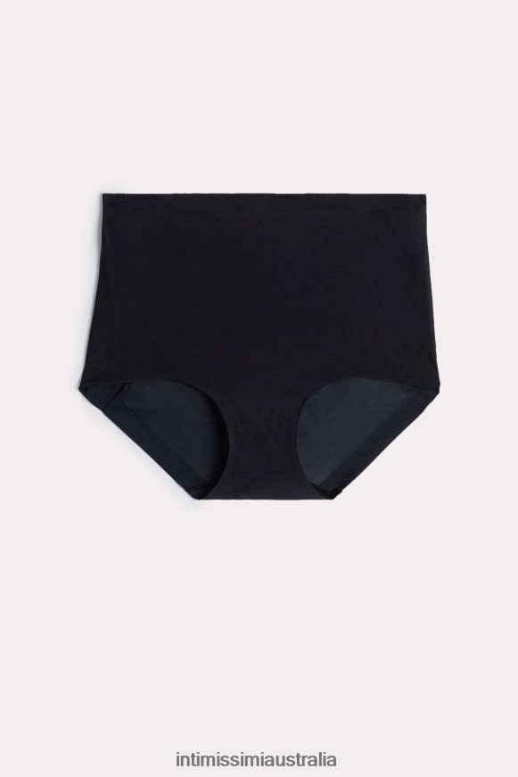 Intimissimi Women 019-Black Underwear 0RJT481146 Invisible Touch French Knickers