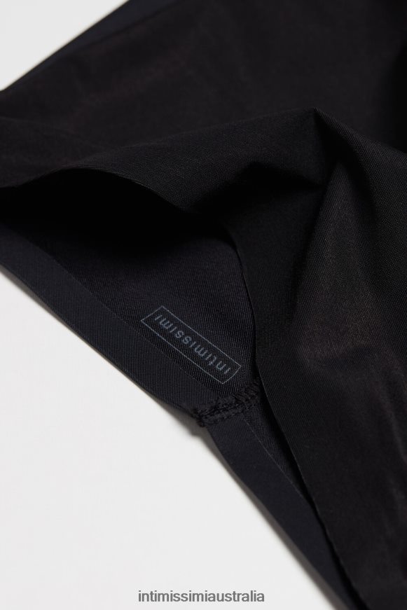Intimissimi Women 019-Black Underwear 0RJT481146 Invisible Touch French Knickers