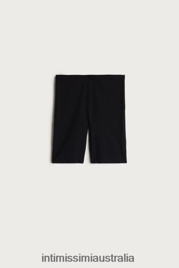 Intimissimi Women 019-Black Underwear 0RJT481178 Seamless Supima Cotton Shorts