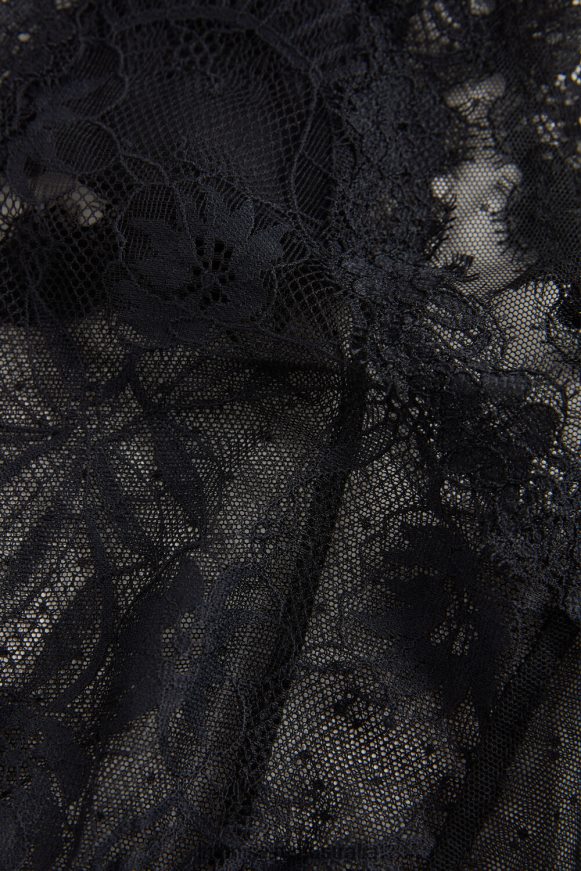 Intimissimi Women 019-Black Underwear 0RJT48846 Sensual Flowers French Knickers