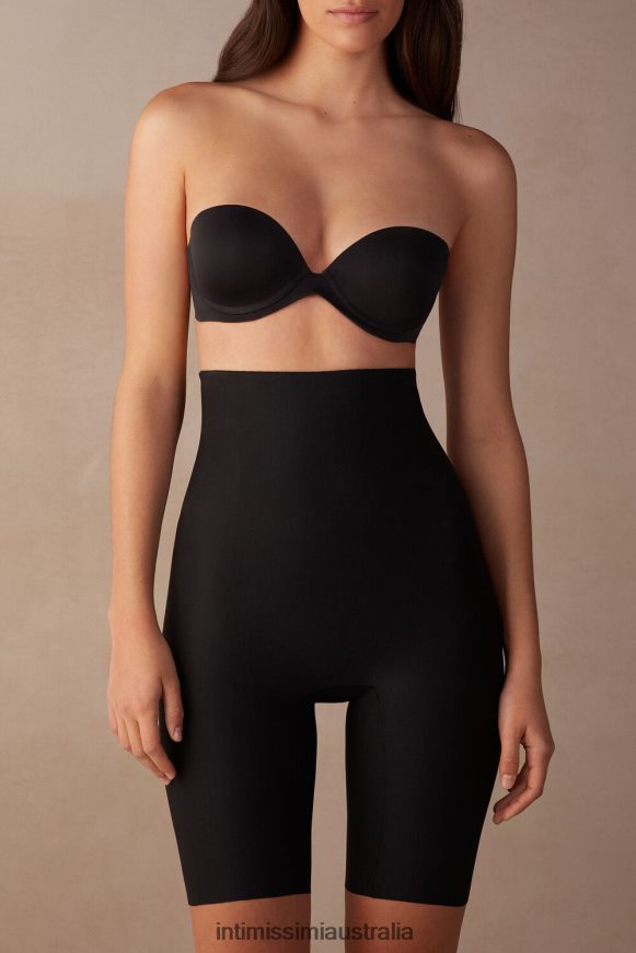Intimissimi Women 019-Black Underwear 0RJT48990 Seamless Microfibre Shaping Shorts