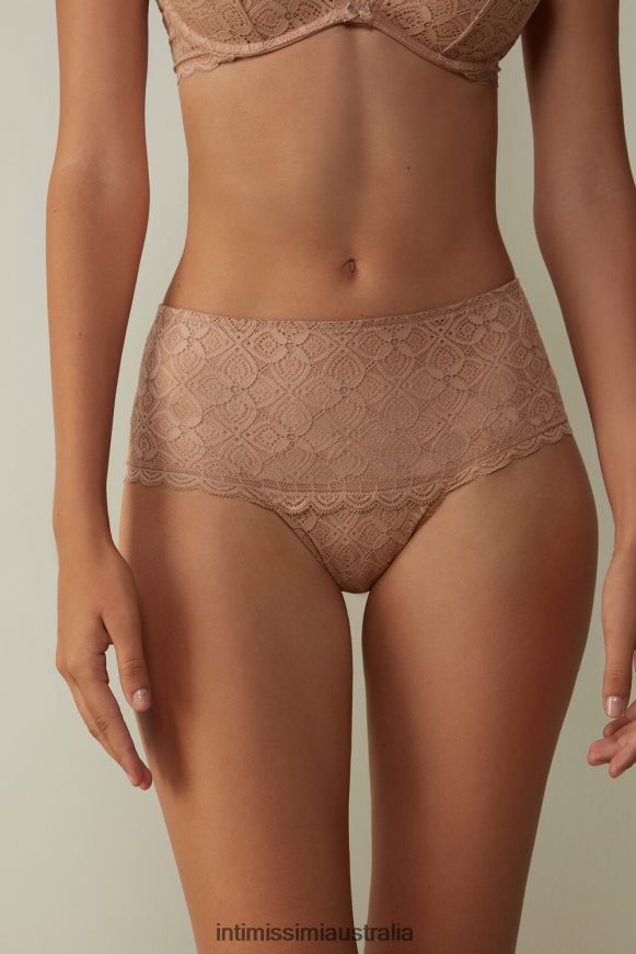 Intimissimi Women 044-Soft Beige Underwear 0RJT481062 Lace French Knickers