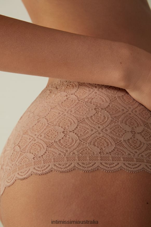 Intimissimi Women 044-Soft Beige Underwear 0RJT481062 Lace French Knickers