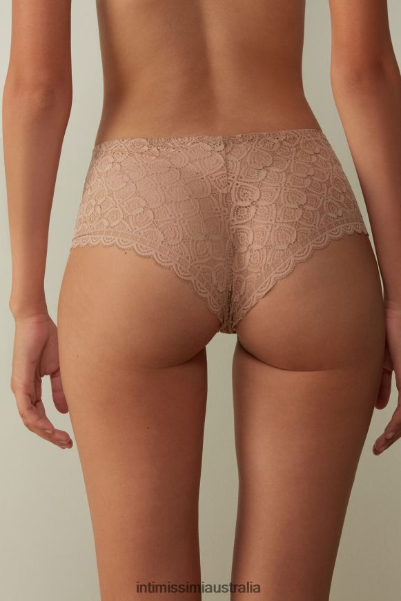 Intimissimi Women 044-Soft Beige Underwear 0RJT481062 Lace French Knickers
