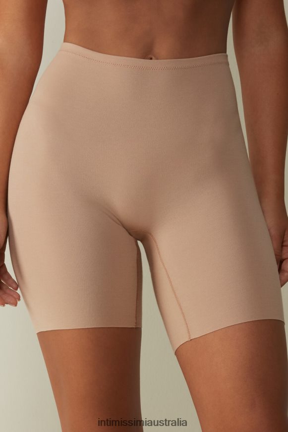 Intimissimi Women 044-Soft Beige Underwear 0RJT481177 Seamless Supima Cotton Shorts