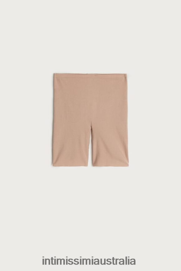 Intimissimi Women 044-Soft Beige Underwear 0RJT481177 Seamless Supima Cotton Shorts