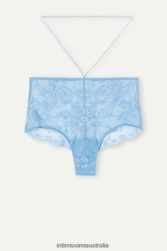 Intimissimi Women 211J-Ortensia-Print Blue Underwear 0RJT48946 Feeling Beautiful French Knickers