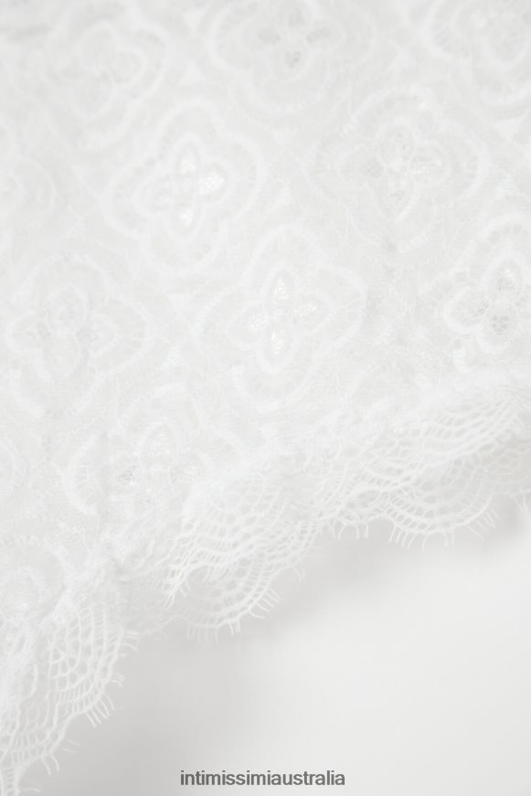 Intimissimi Women 352J-Bianco Perla Underwear 0RJT48888 Folk & Delicious High-Waisted French Knickers