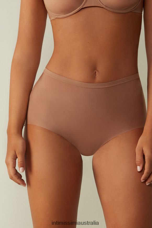 Intimissimi Women 417I-Medium Beige Underwear 0RJT481135 Invisible Touch French Knickers
