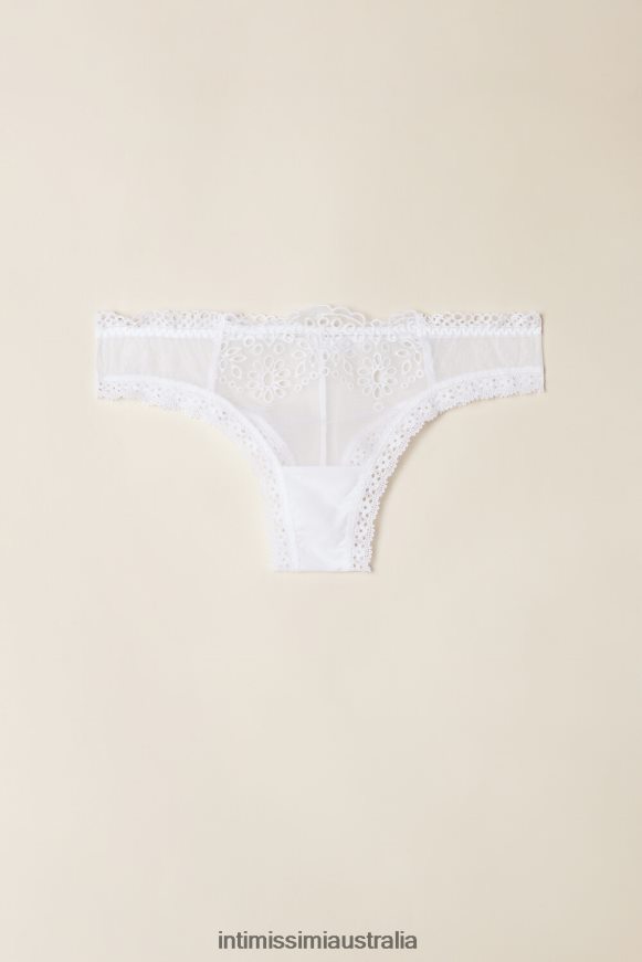 Intimissimi Women 001-White Underwear 0RJT48930 Timeless Simplicity Brazilian Briefs