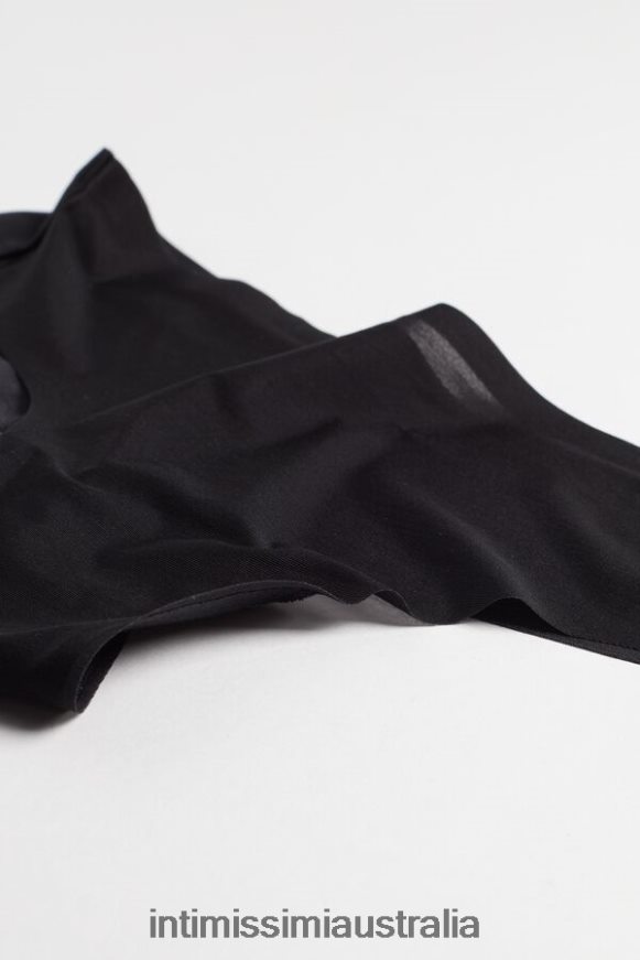 Intimissimi Women 019-Black Underwear 0RJT481145 Invisible Touch Brazilian Briefs