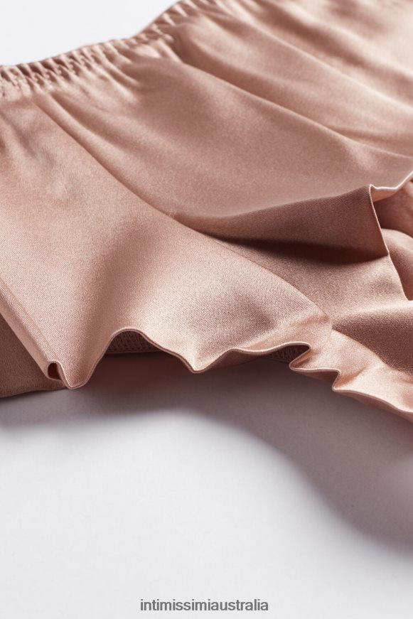 Intimissimi Women 163I-Satin Pink Underwear 0RJT481164 Silk Brazilian Briefs