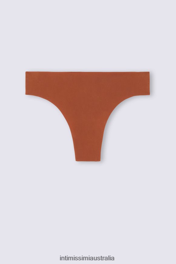 Intimissimi Women 332J-Light Cinnamon Underwear 0RJT48873 Ultralight Microfibre Brazilian