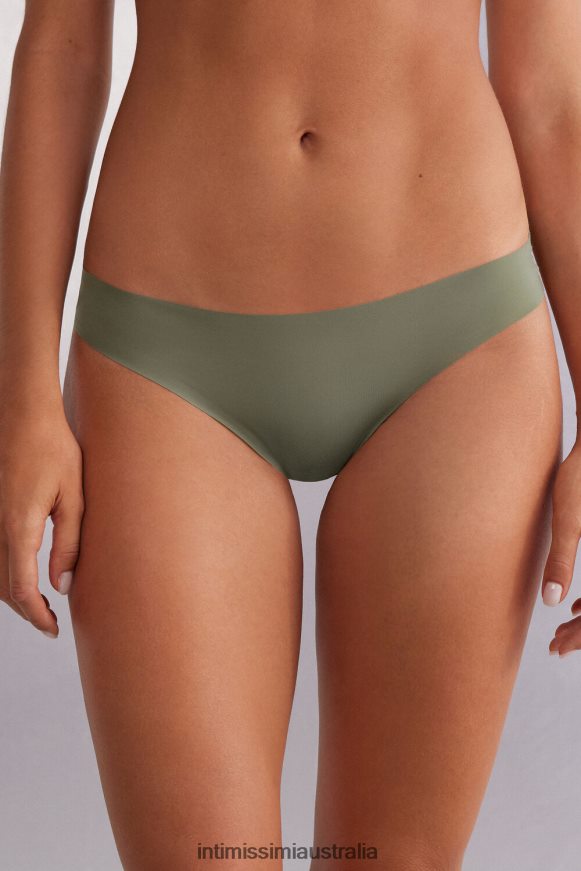 Intimissimi Women 344J-Salvia Green Underwear 0RJT48868 Ultralight Microfibre Brazilian