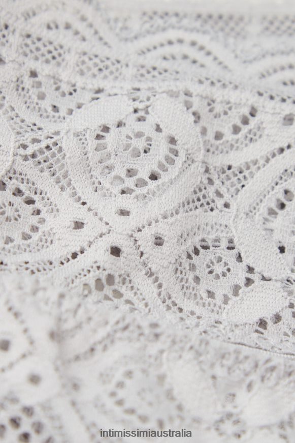 Intimissimi Women 347J-Ice Grey Underwear 0RJT48857 Lace Brazilian Briefs