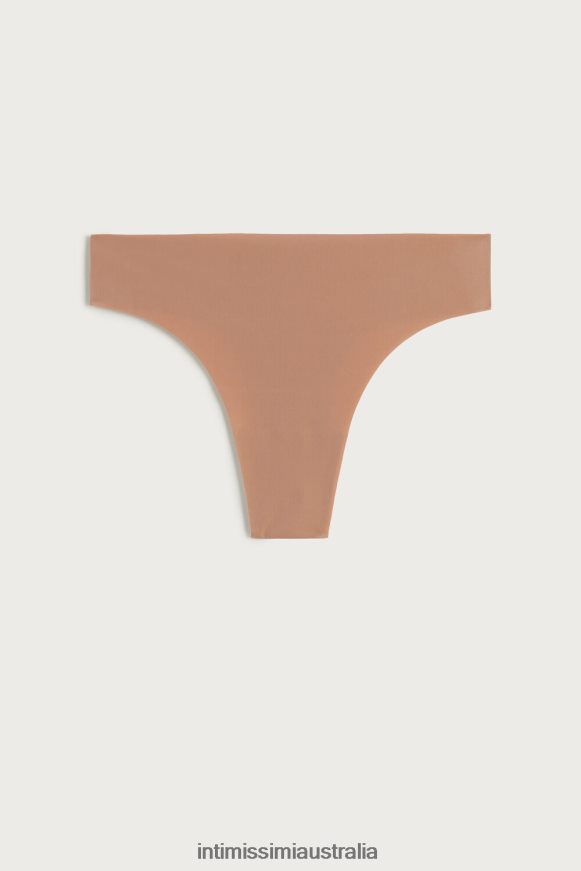 Intimissimi Women 417I-Medium Beige Underwear 0RJT481138 Ultralight Microfibre Brazilian