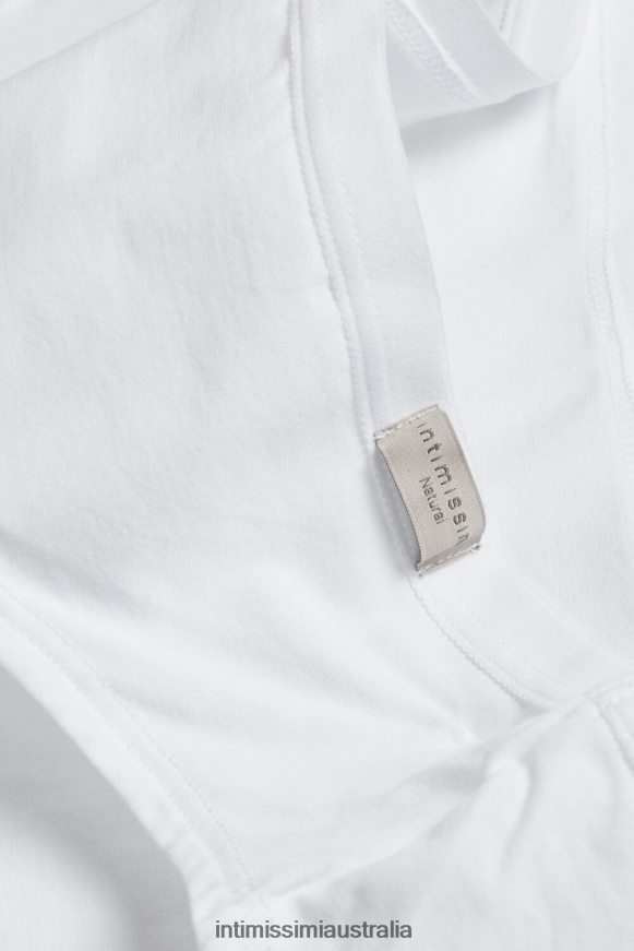 Intimissimi Women 001-White Underwear 0RJT481033 Full-Coverage Cotton Knickers