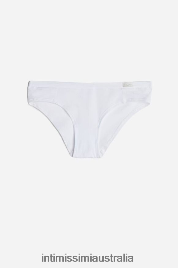Intimissimi Women 001-White Underwear 0RJT481200 Natural Cotton Panties