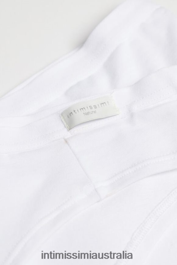 Intimissimi Women 001-White Underwear 0RJT481200 Natural Cotton Panties