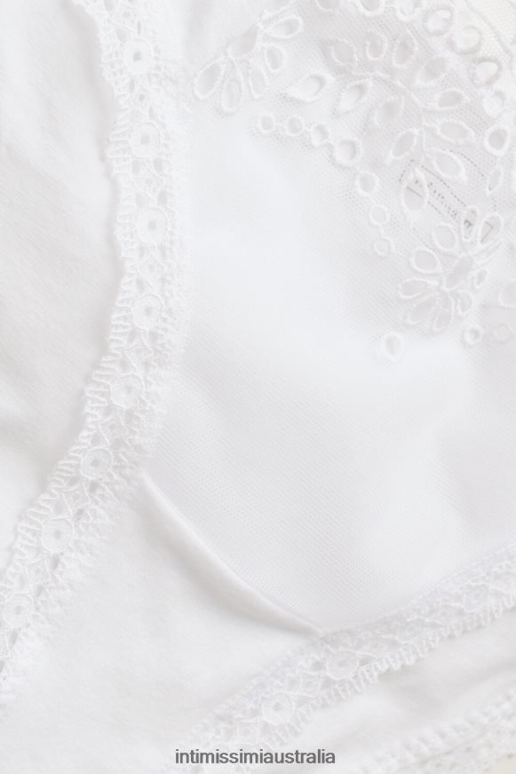 Intimissimi Women 001-White Underwear 0RJT48931 Timeless Simplicity Cotton Panties