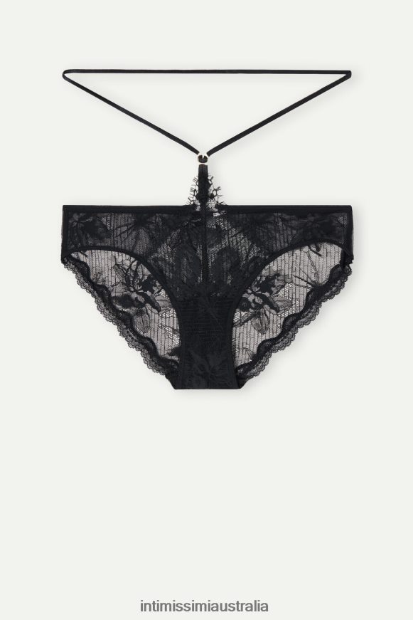 Intimissimi Women 019-Black Underwear 0RJT481018 Sensual Unbounded Briefs