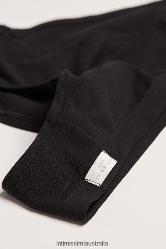 Intimissimi Women 019-Black Underwear 0RJT481197 Natural Cotton Panties