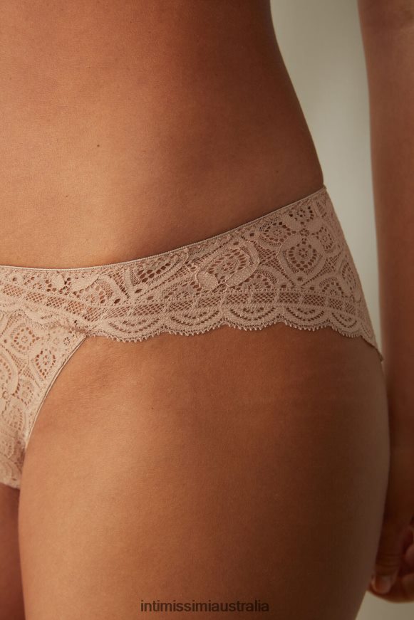 Intimissimi Women 044-Soft Beige Underwear 0RJT481065 Low-Rise Lace Briefs