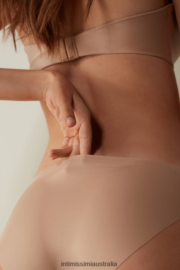 Intimissimi Women 044-Soft Beige Underwear 0RJT481171 Seamless Microfibre Snug-Fit Panties