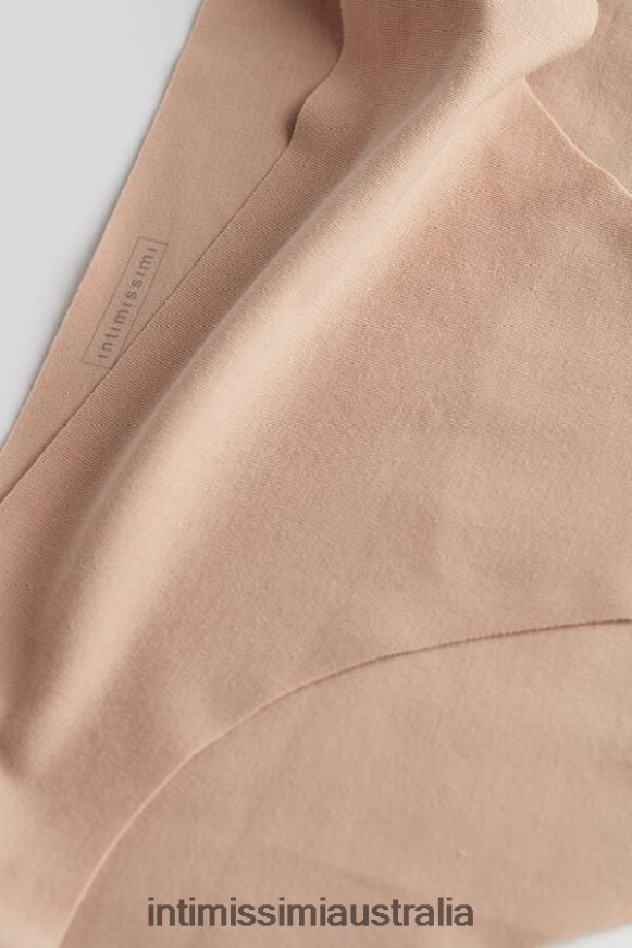 Intimissimi Women 044-Soft Beige Underwear 0RJT481182 Raw-Cut Cotton Briefs