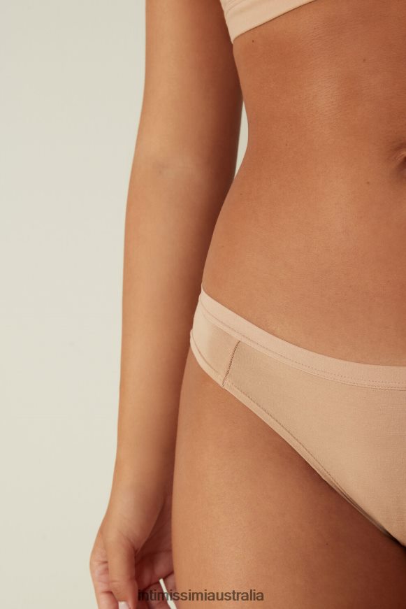 Intimissimi Women 044-Soft Beige Underwear 0RJT481191 Natural Cotton Panties