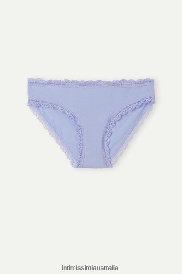 Intimissimi Women 212J-Sweet Lavender Underwear 0RJT48996 Cotton and Lace Briefs