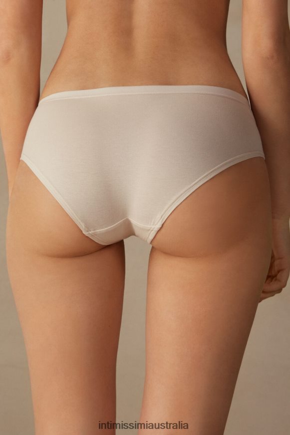 Intimissimi Women 2280-Pink Silk Underwear 0RJT481024 Full-Coverage Cotton Knickers