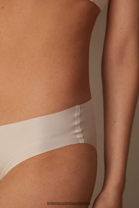 Intimissimi Women 2280-Pink Silk Underwear 0RJT481170 Seamless Microfibre Snug-Fit Panties