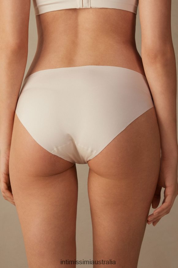 Intimissimi Women 2280-Pink Silk Underwear 0RJT481170 Seamless Microfibre Snug-Fit Panties