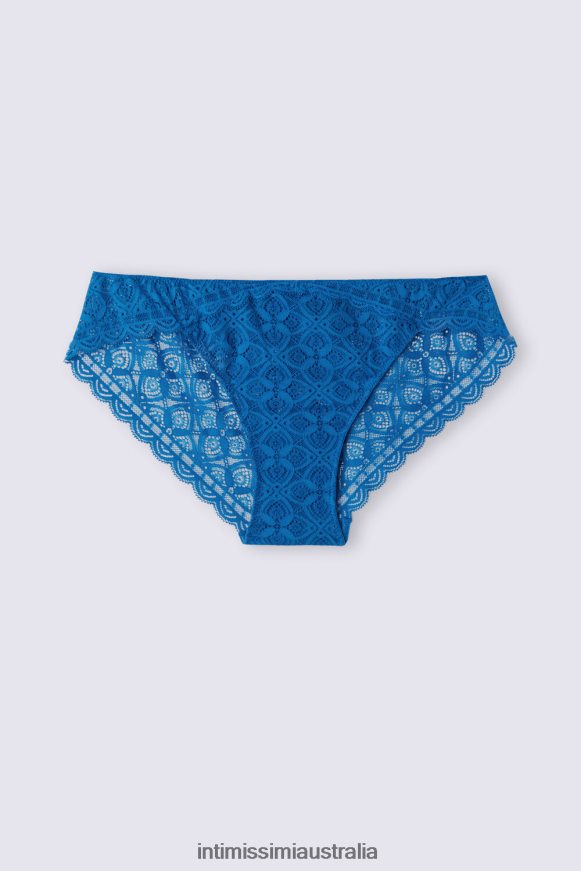 Intimissimi Women 328J-Nautical Blue Underwear 0RJT48880 Low-Rise Lace Briefs