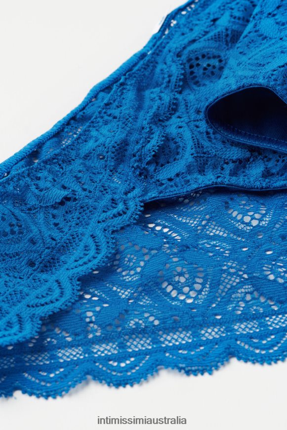 Intimissimi Women 328J-Nautical Blue Underwear 0RJT48880 Low-Rise Lace Briefs